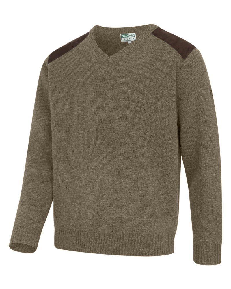 Clearance-Hoggs Of Fife Melrose ll V-Neck Pullover.