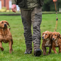 Sporting Saint Field Trial Pro Brace Set — Two-Dog Slip Lead for Competition & Training