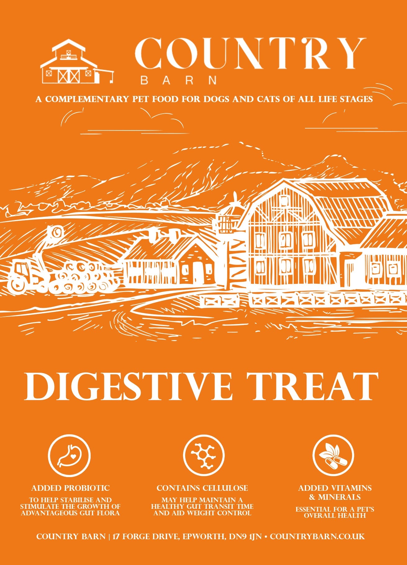 Digestive Meaty Duck-Dog Treat