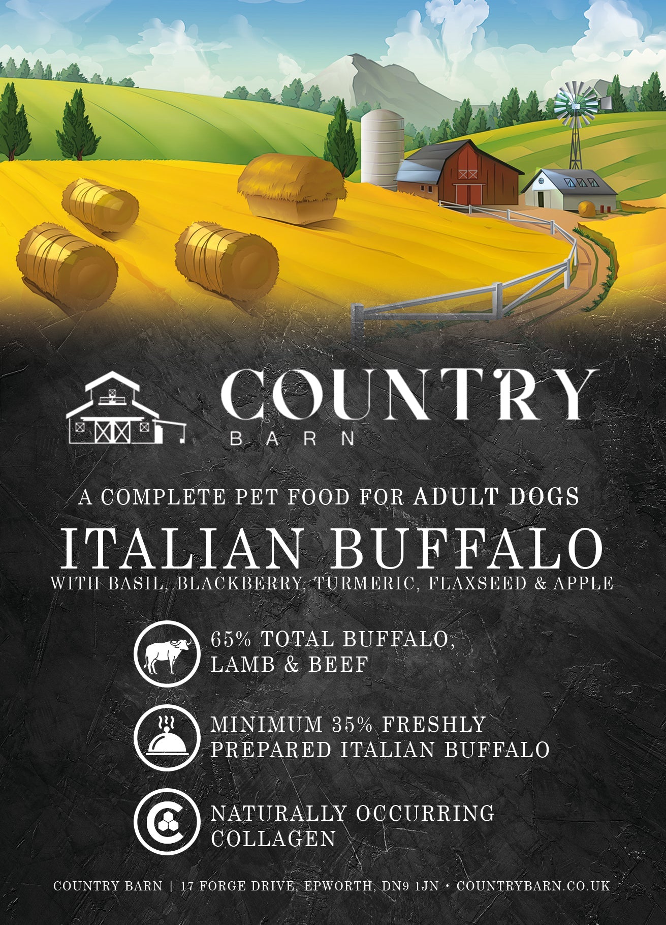 Italian Buffalo-Dry Dog Food