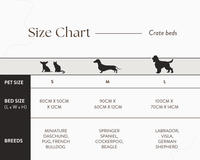LUXURY ORTHOPAEDIC MEMORY FOAM DOG CRATE MATTRESS | PINK