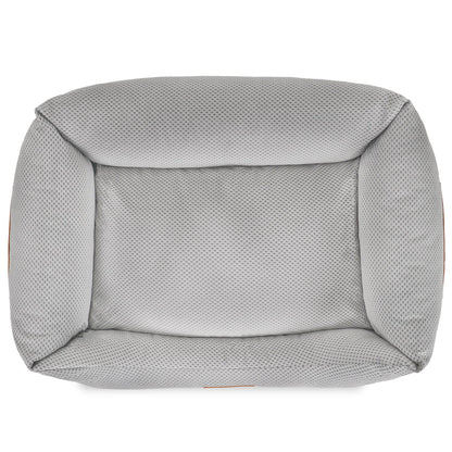 THE HIGHCLERE | LUXURY MEMORY FOAM BOLSTER DOG BED