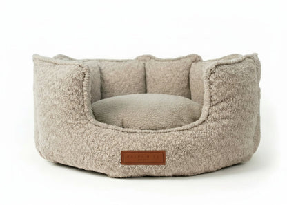 THE COTSWOLD | LUXURY HIGH WALL BOUCLE DOG BED