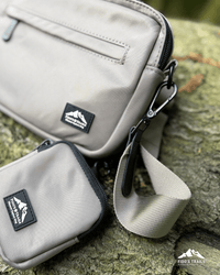 Dog Walking Bag with Mini Treat Pouch – Mushroom | Fido’s Trails