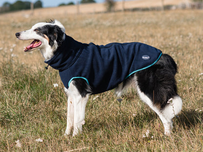 Fleece Dog Coat - Navy