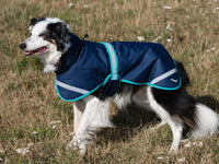 Luxe Waterproof Dog Coat 0g - Navy