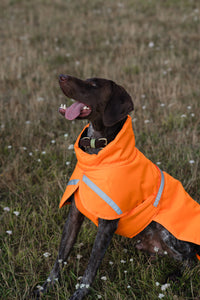 Luxe Waterproof Dog Coat 250g - Orange High Viz