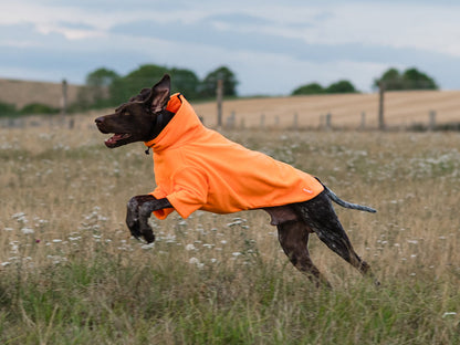 Fleece Dog Jumper - Orange