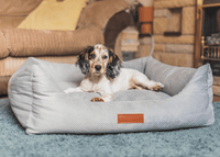 THE HIGHCLERE | LUXURY MEMORY FOAM BOLSTER DOG BED