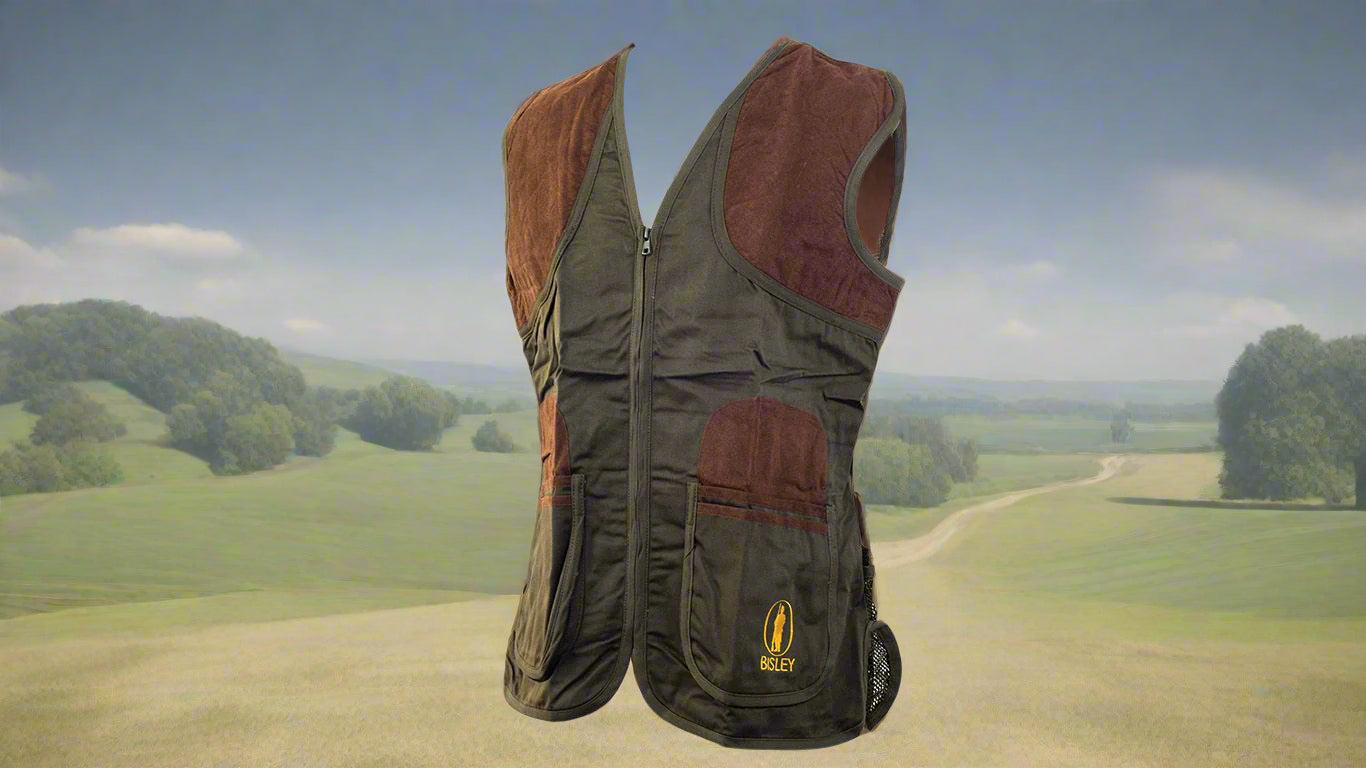 Bisley Shooting Vest — lightweight mesh clay and game shooting vest