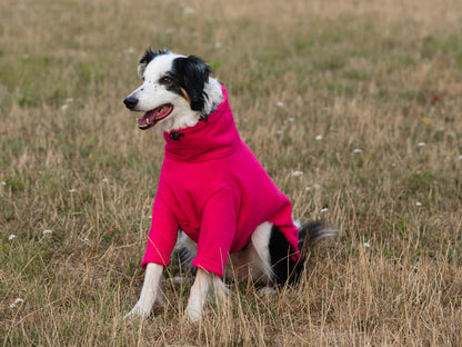 Fleece Dog Jumper - Pink