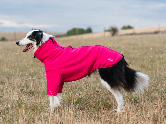 Fleece Dog Jumper - Pink