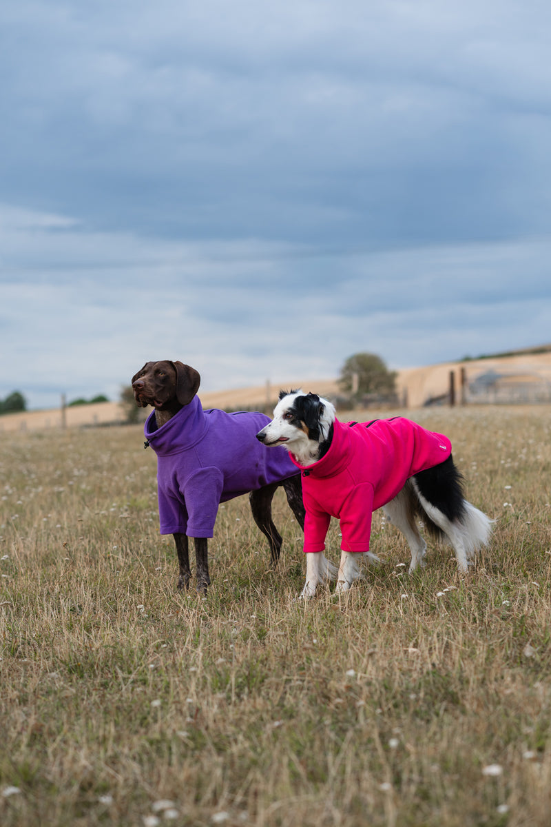WIDE FIT Fleece Dog Jumper - Pink
