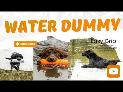 Dog & Field Easy Grip Rubber Water Dummy | Land & Water Gundog Training