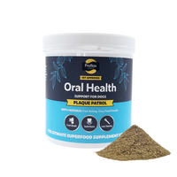 Proflax Plaque Patrol tub with natural powder