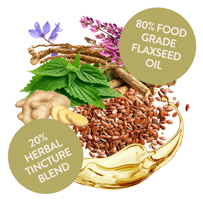 Proflax Skin & Coat flaxseed oil and herbal tincture blend
