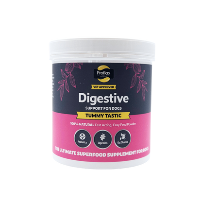 Proflax Tummy Tastic natural digestive support powder for dogs