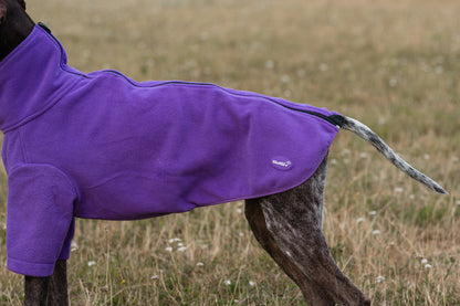 WIDE FIT Fleece Dog Jumper - Purple