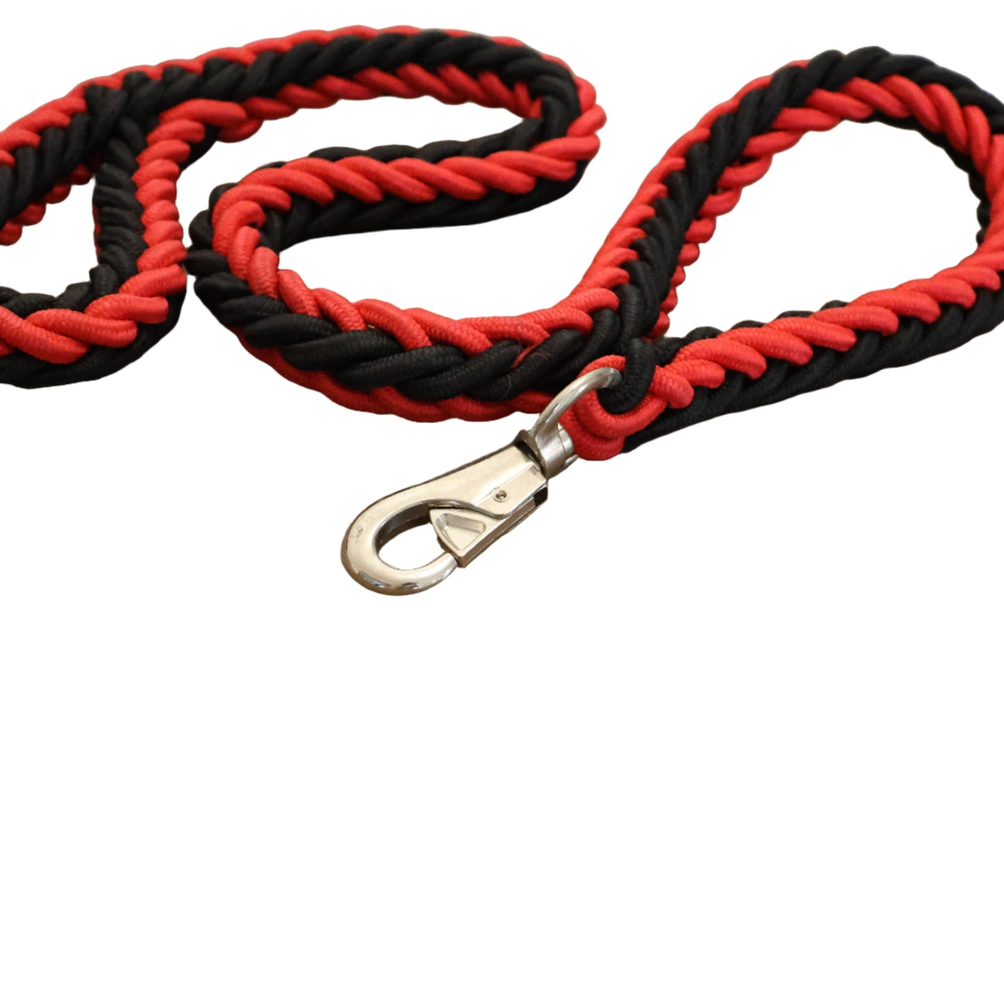 Rope Lead Black & Red