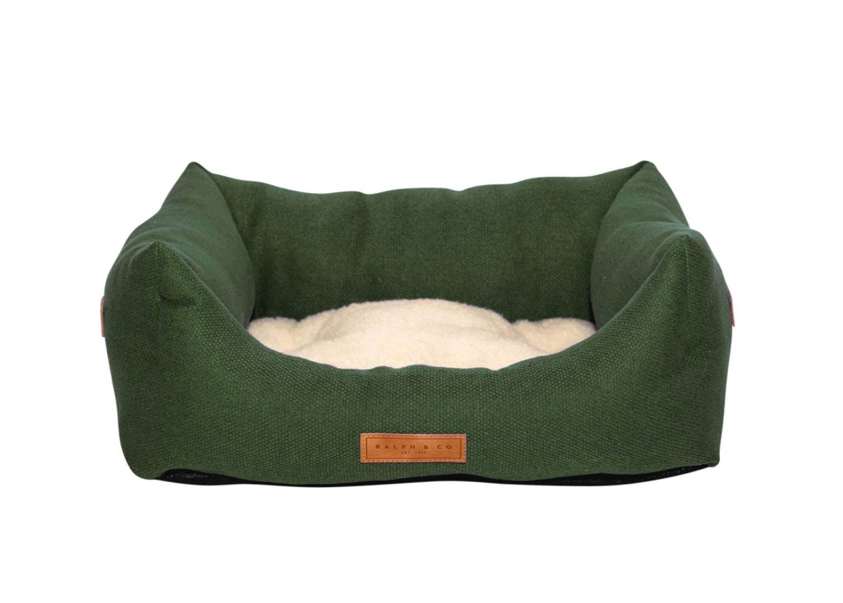 THE RICHMOND | LUXURY GREEN BOLSTER DOG BED