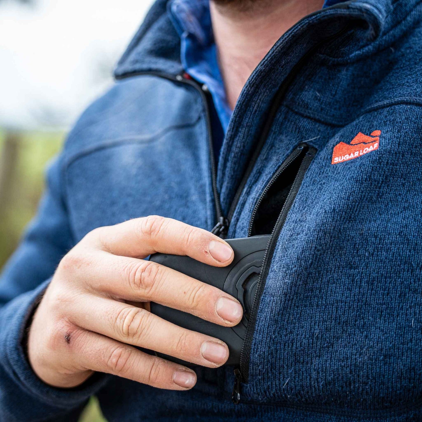 Sugar Loaf Fell Half Zip Fleece - Navy