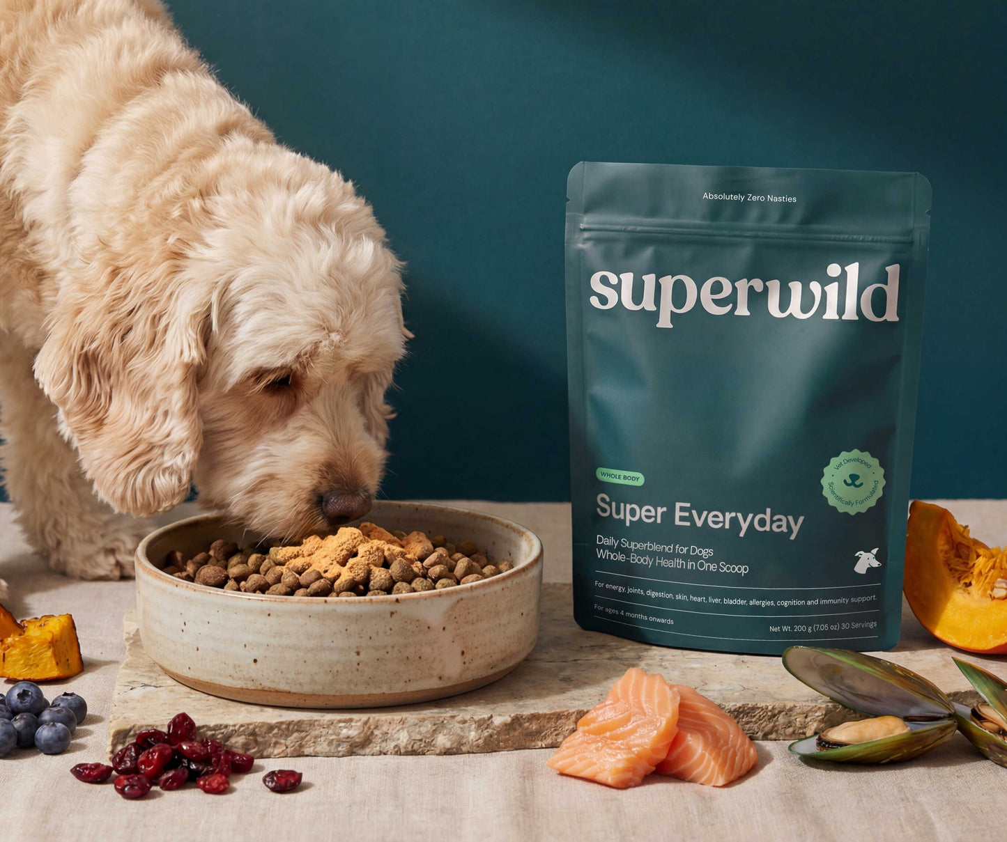 Superwild Super Everyday | Daily All-in-One Dog Supplement Powder