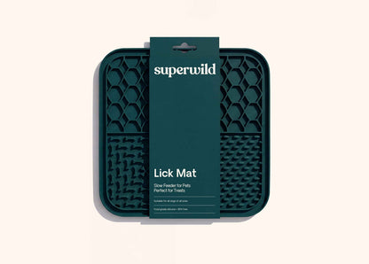 Superwild Lick Mat | Slow Feeder & Enrichment Mat for Dogs