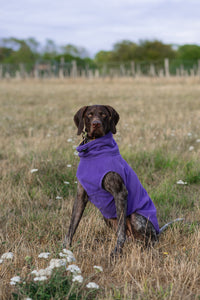 Fleece Dog Coat - Purple