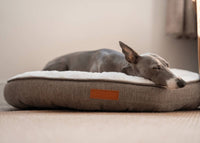 THE LINCOLN | LUXURY TWEED CALMING DONUT DOG BED