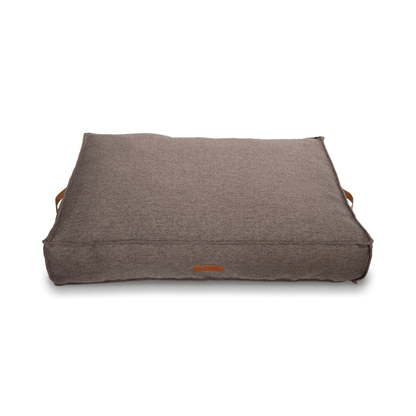 THE LINCOLN | LUXURY TWEED FLAT PILLOW DOG BED
